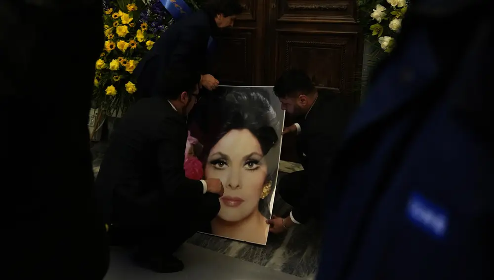 Funeral de Gina Lollobrigida