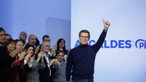 El presidente del Partido Popular, Alberto Núñez Feijóo