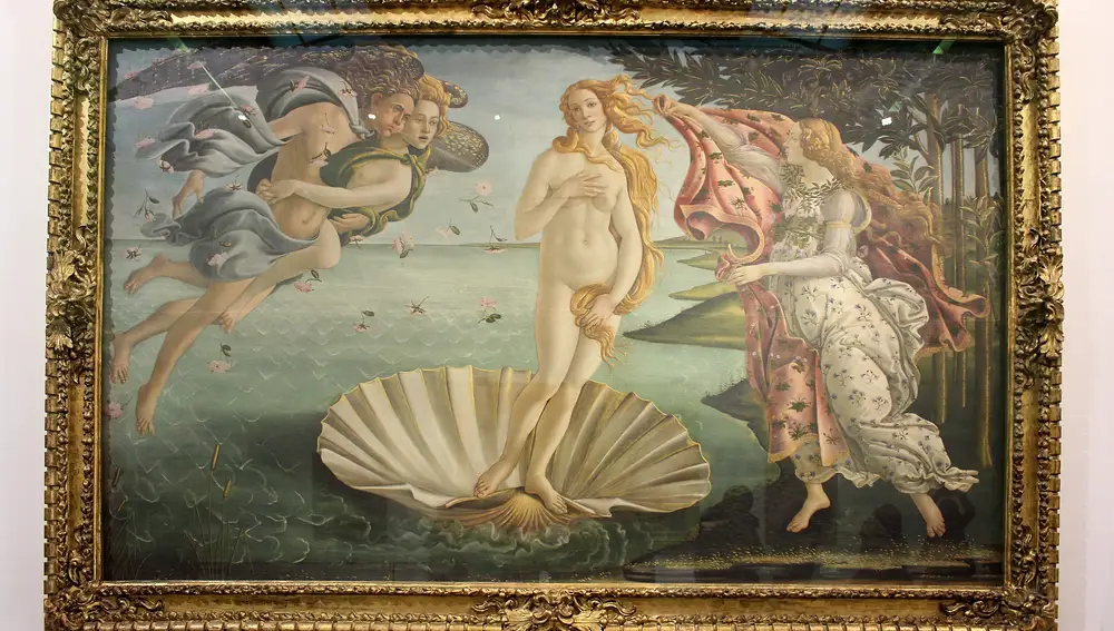 El nacimiento de Venus, de Sandro Boticelli.