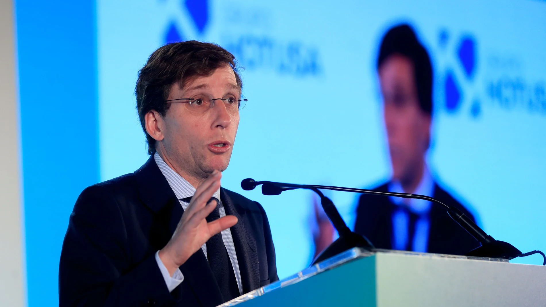 El alcalde de la capital, José Luis Martínez-Almeida, interviene en la IX edición del Foro de Innovación Turística
