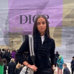 Victoria Federica deslumbra en el desfile de Dior.