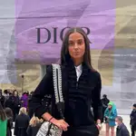 Victoria Federica deslumbra en el desfile de Dior.