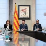 Aragonès se reúne con el Consejo del Diálogo Social