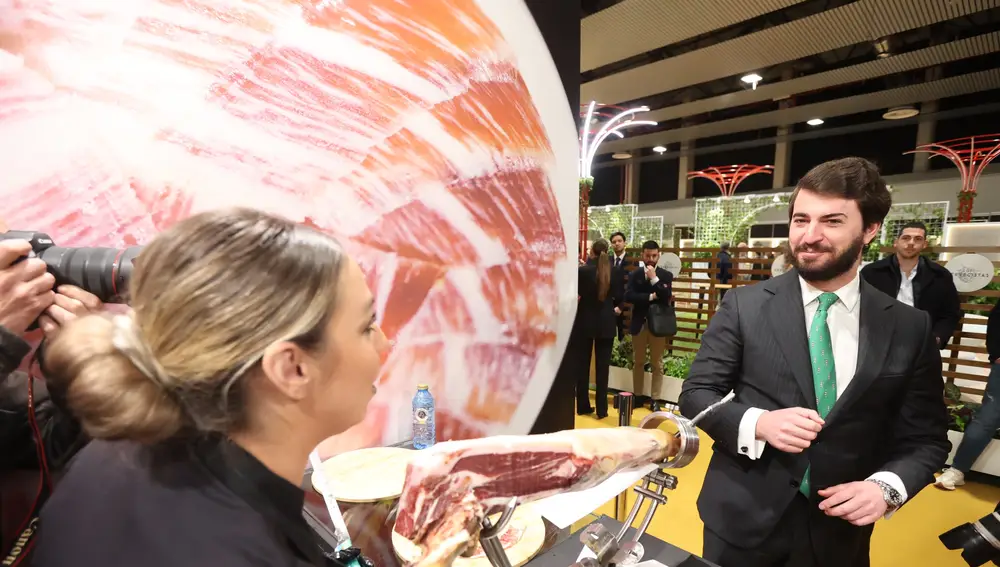 El vicepresidente de la Junta de Castilla y León, Juan García-Gallardo, participa en el congreso gastronómico Madrid Fusión