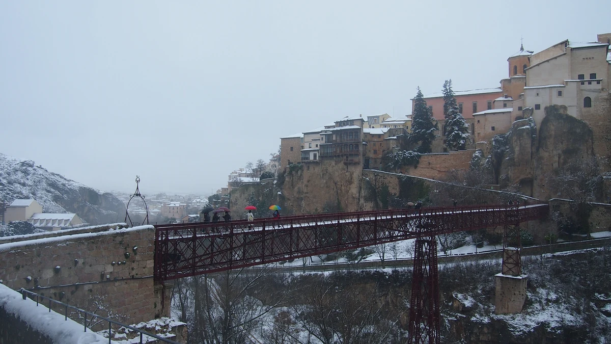 Una masa de aire frío pone a Castilla-La Mancha en alerta por nieve este martes
