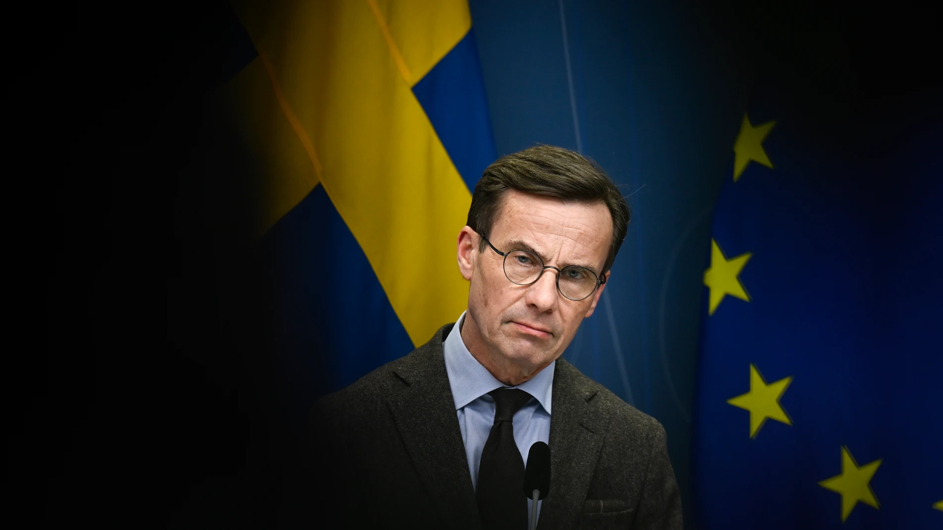 El primer ministro sueco, el conservador Ulf Kristersson