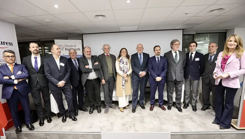 El consejero de Presidencia Jesús Julio Carnero, participa en el encuentro empresarial Castilla y León -Madrid.
