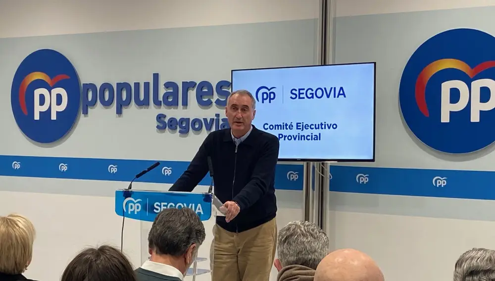 José Mazarías, candidato a la Alcaldía de Segovia del PP