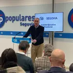 José Mazarías, candidato a la Alcaldía de Segovia del PP