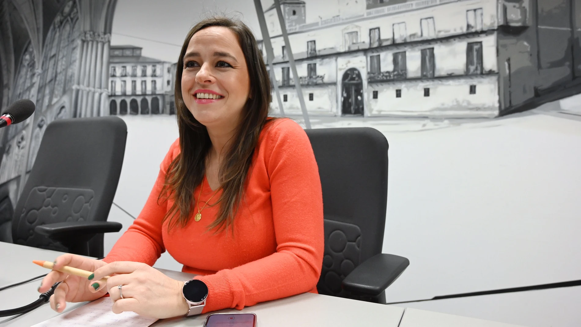 la presidente de Cs en Castilla y León, Gemma Villarroel
