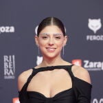 Carmen Arrufat en la alfombra roja de los Premios Feroz 2023.