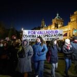 Manifestación contra el desalojo del centro social La Molinera