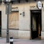 Fachada del restaurante de la casi Dani, a 30 de enero de 2023, en Madrid (España)