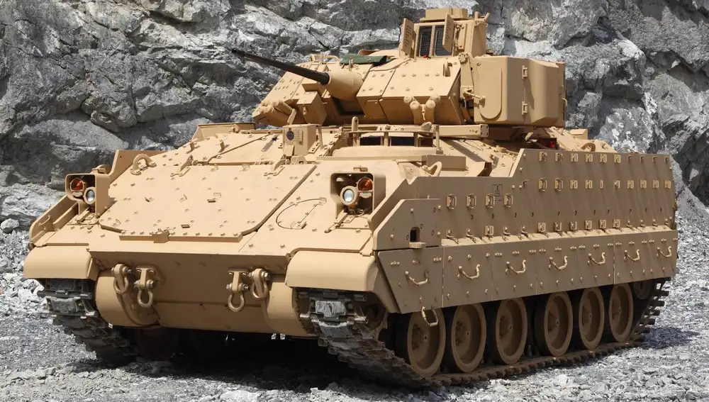 Imagen de un Bradley M2A2 ODS-SA, una versión más reciente que la inicialmente prevista