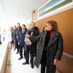 Visita de la consejera de Educación al IES Las Merindades, en Burgos