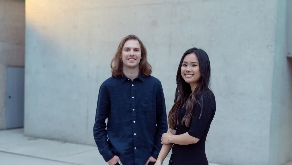 Christopher Lass, CTO y cofundador de Lilo Collection, y Emily Chan, cofundadora de Lilo Collection.