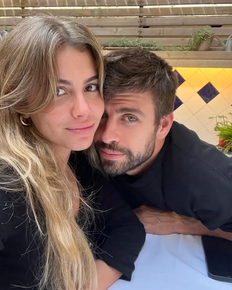 Clara Chía y Gerard Piqué