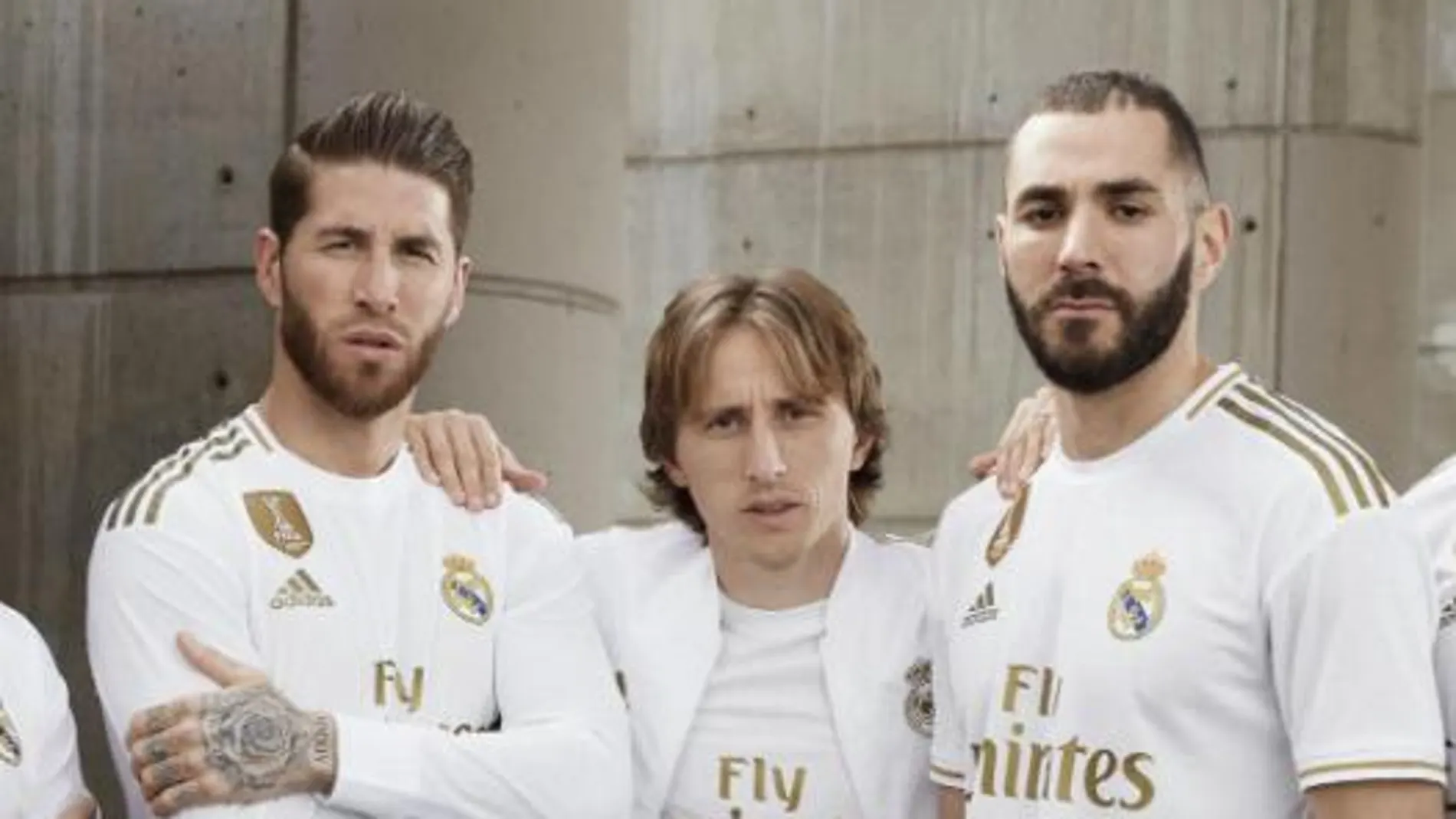 Sergio Ramos, Luka Modric y karim Benzema