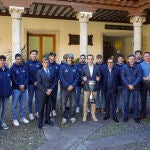 La Diputación de Valladolid recibe al Caja Rural CPLV tras su triunfo en la Copa del Rey
