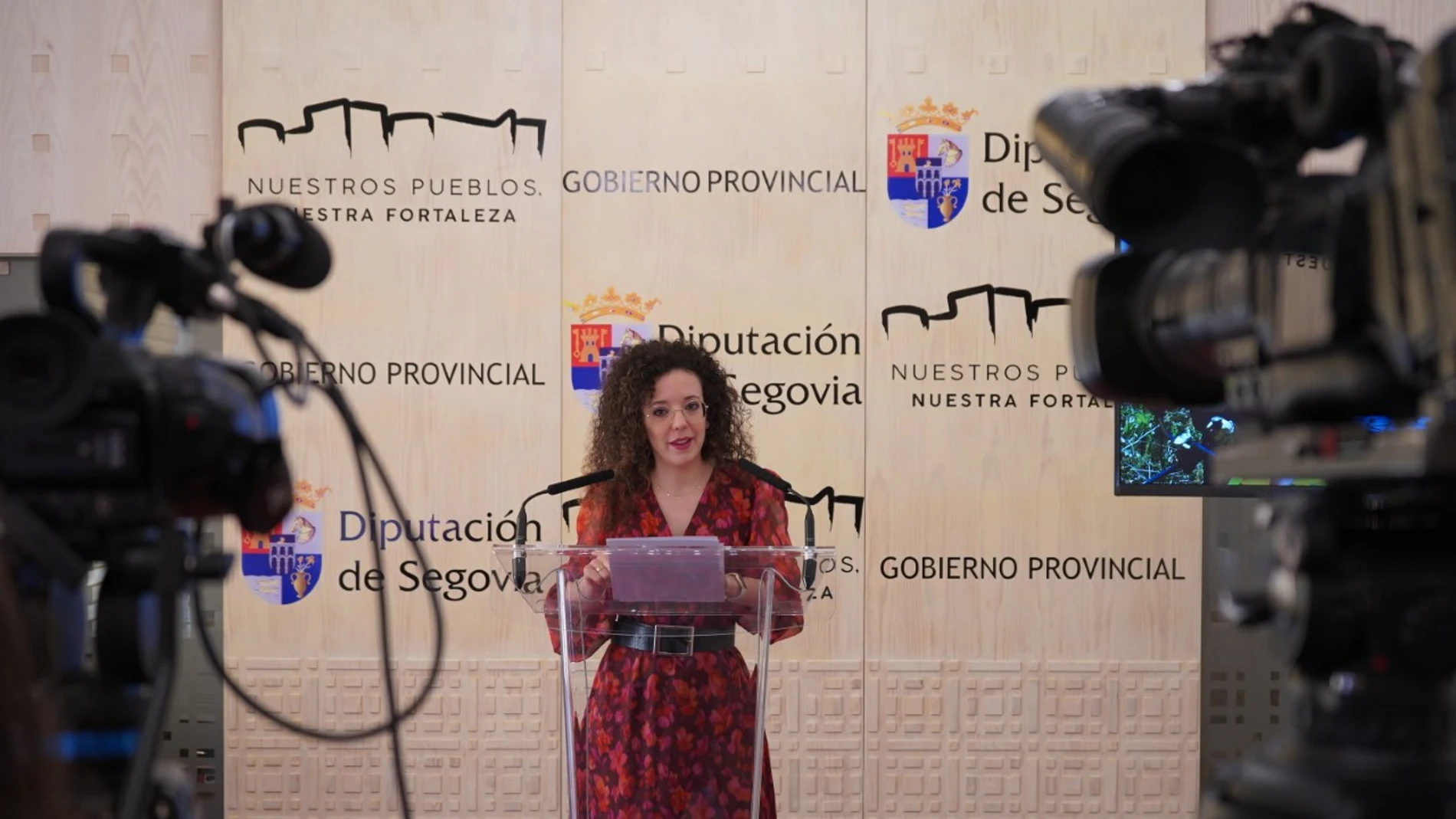 La diputada de Empleo, Promoción Provincial y Sostenibilidad, Noemí Otero, presenta los proyectos