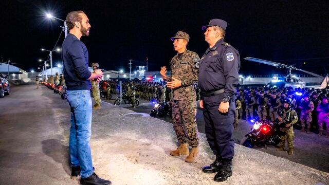 El presidente de El Salvador, Nayib Bukele, inaugura una nueva cárcelPRESIDENCIA DE EL SALVADOR01/02/2023
