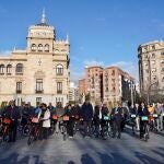 Presentación del nuevo servicio de alquiler público de bicicletas BIKI