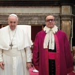 El Papa junto a Alejandro Arellano Cedillo