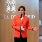 La portavoz de Más Madrid en la Asamblea y candidata a la Presidencia regional, Mónica García