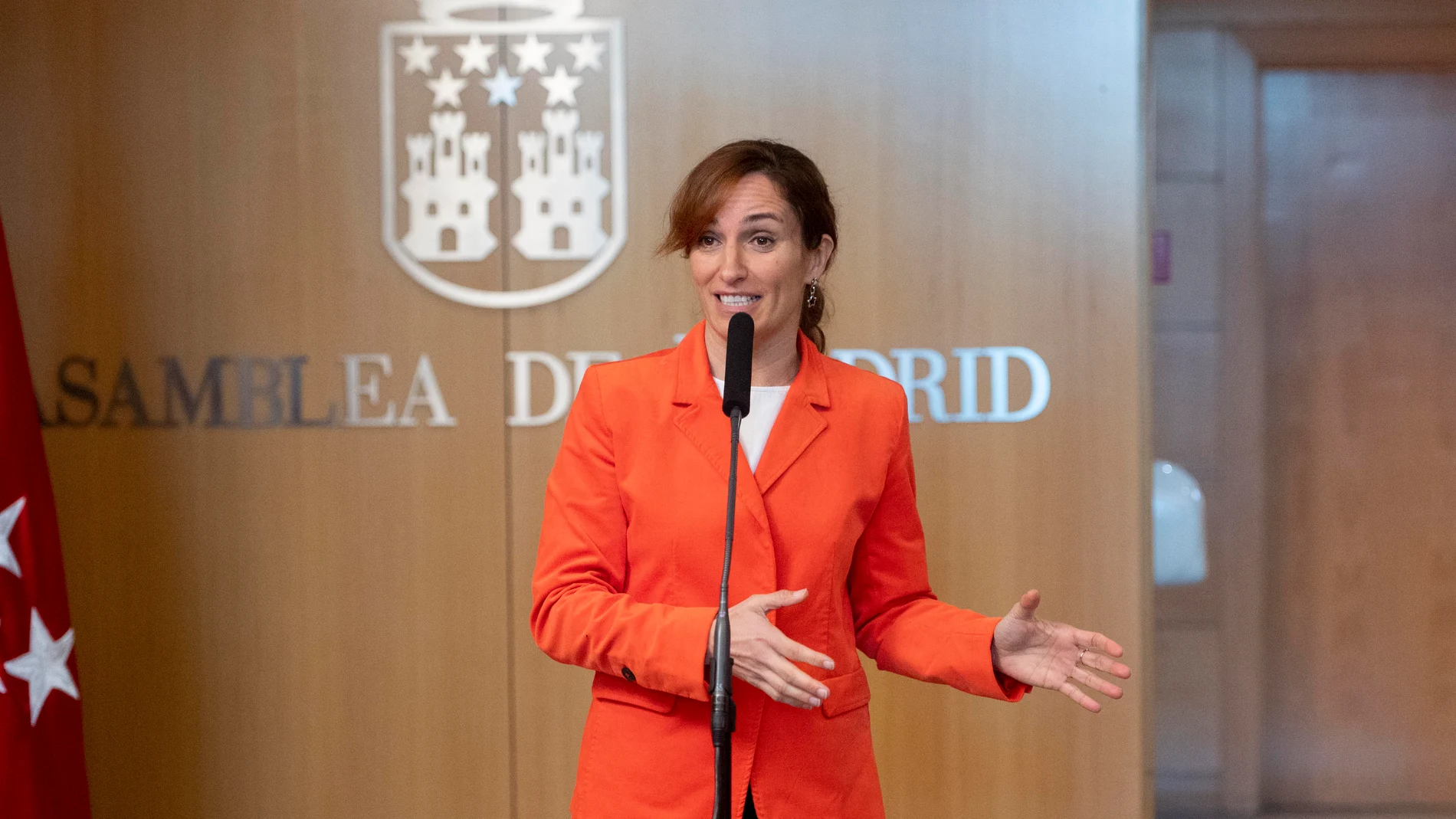 La portavoz de Más Madrid en la Asamblea y candidata a la Presidencia regional, Mónica García