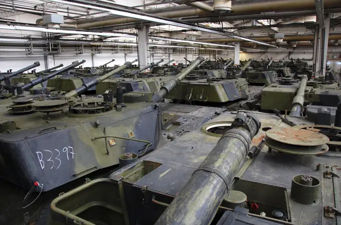 “La inmensa mayoría de los tanques que van a Ucrania son de fabricación europea”