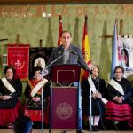 El presidente de la Diputación de Valladolid, Conrado Íscar, participa en la XXI Concentración Comarcal de Águedas de la zona sur