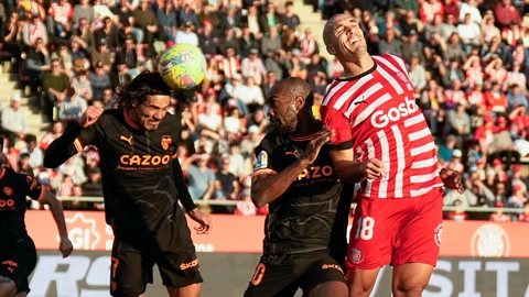 El último partido entre el Girona y el Valencia en LaLiga