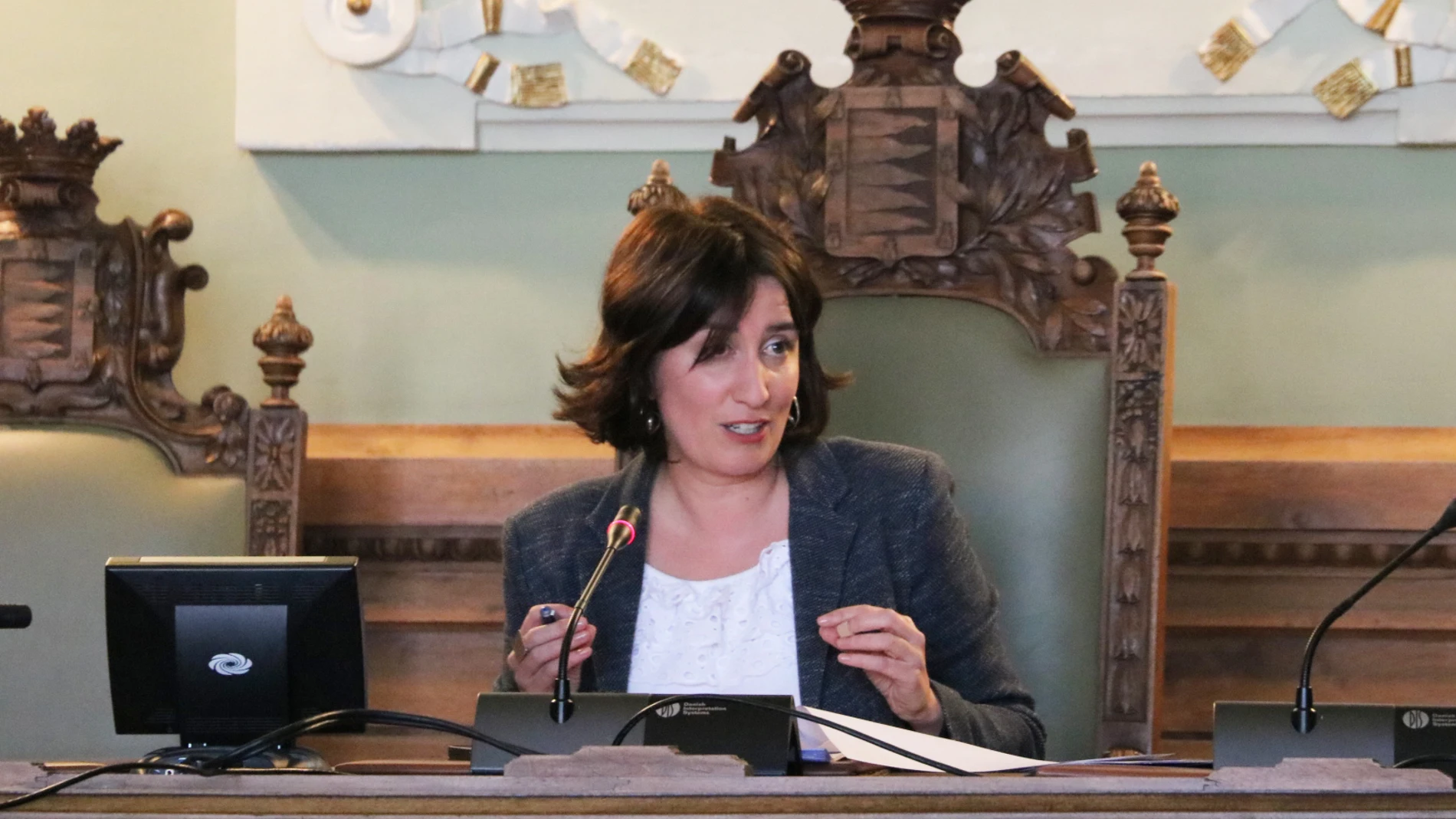 La concejala de Medio Ambiente y Desarrollo Sostenible y presidenta de la entidad, María Sánchez