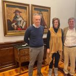 La presidenta de la Diputación de Palencia, Ángeles Armisén, se reúne con los responsables de Cascajares