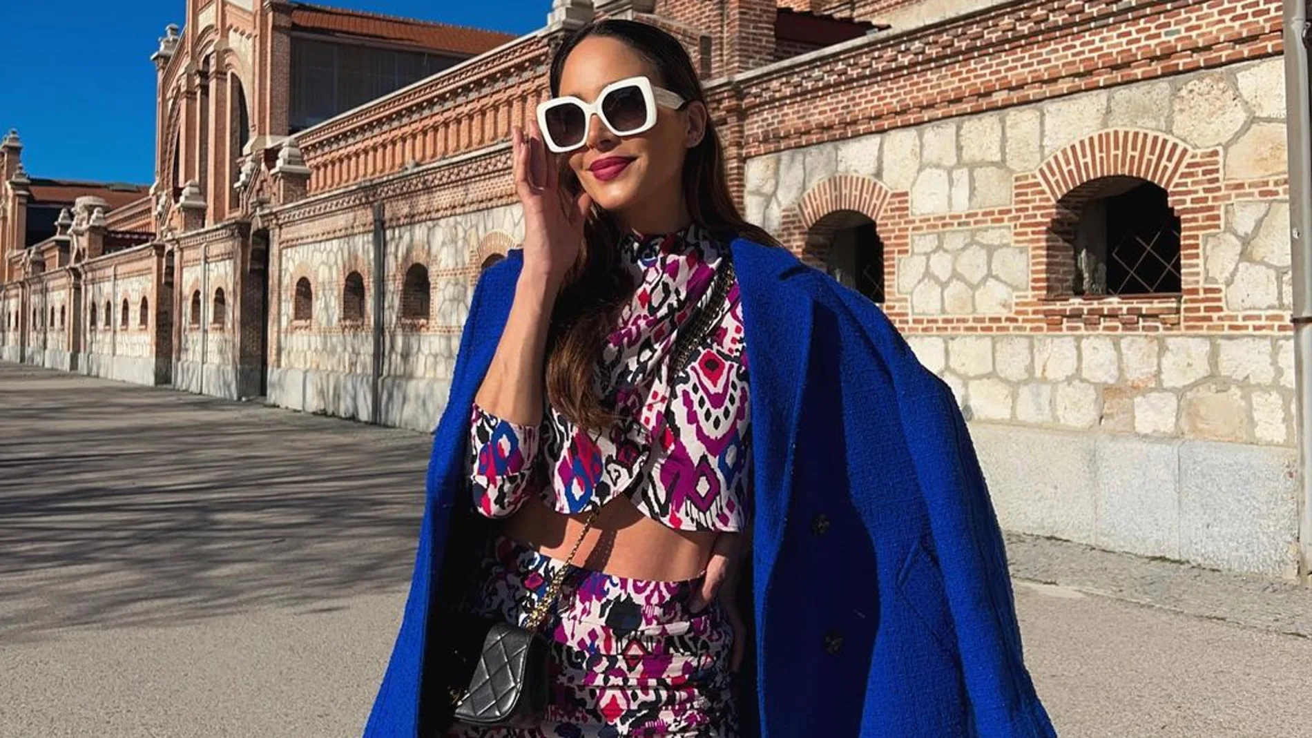 Rocío Osorno con el conjunto de Zara que será viral.