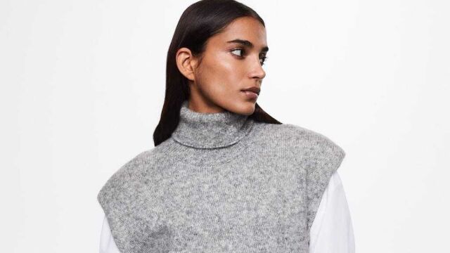 El chaleco de Mango (imprescindible) para nuestros looks de día y noche