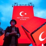 'Pray for Turkey' event following deadly earthquake, in Taipei