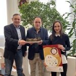 Antonio Pardo, Benito Serrano y Carolina Romero presentan la XX Feria de la Trufa de Abejar