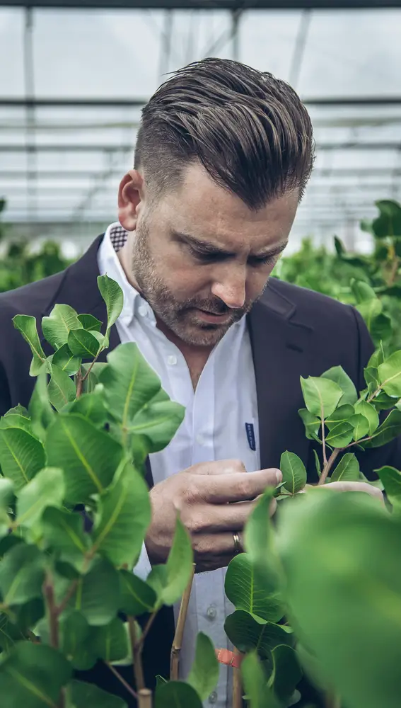 "Con estos dispositivos tecnológicos, es posible ser más eficientes", explica Ángel Minaya, CEO de Agróptimum.