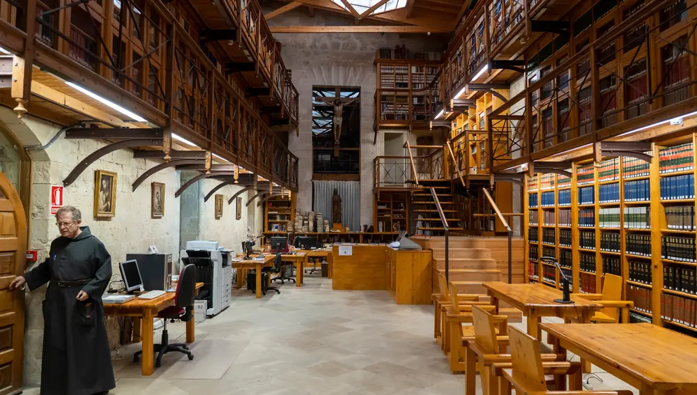 Biblioteca del monasterio de Santo Domingo de Silos