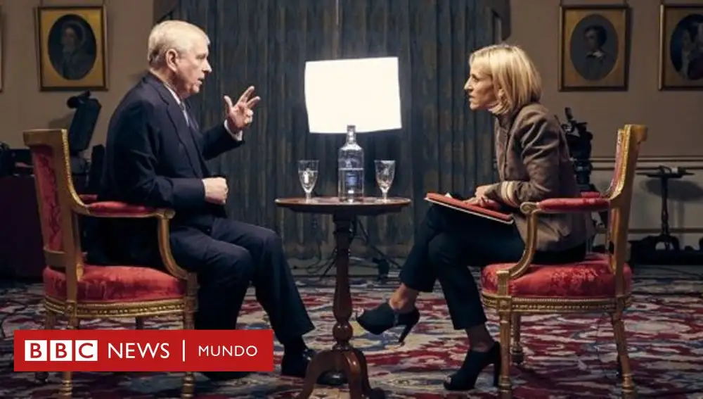 Entrevista del príncipe Andrés en la BBC