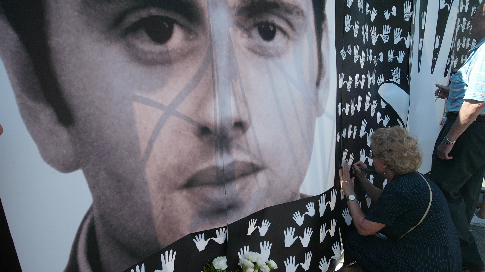 Homenaje a Miguel Ángel Blanco en el aniversario de su asesinato