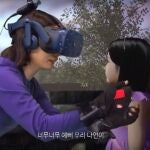 Tecnología para lograr la inmortalidad, una madre coreana pudo volver a ver a su hija fallecida con la realidad virtual