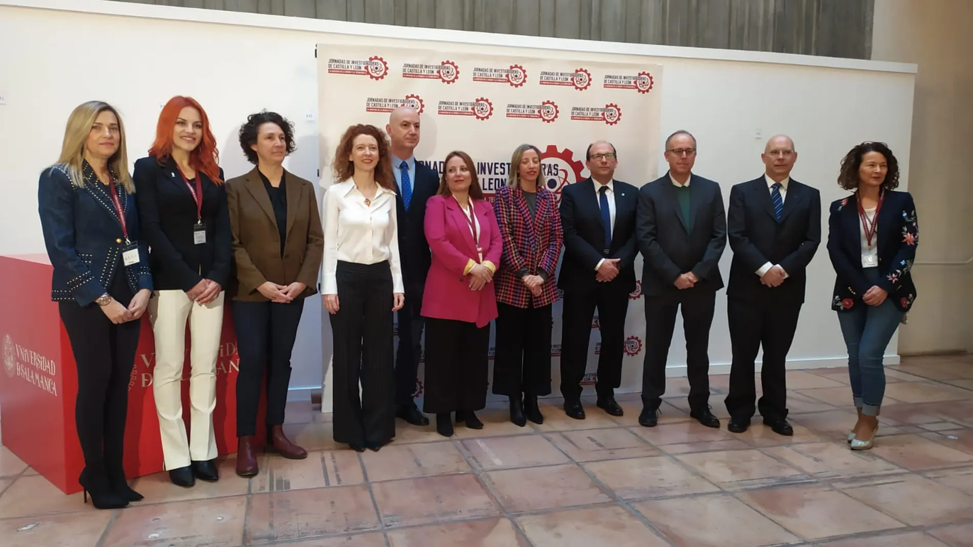 Participantes en las Jornadas de Investigadoras de Castilla y León que se celebran en Salamanca