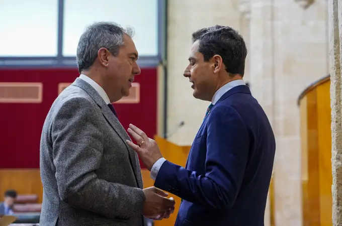 Un debate de la comunidad con el jefe de la oposición andaluza «en peligro de extinción»