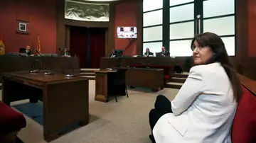 Juicio contra la ex presidenta del Parlament, Laura Borràs