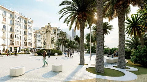 Las obras llegan ahora a dos arterias principales de Alicante, el Paseo de los Mártires y la Avenida de Jijona