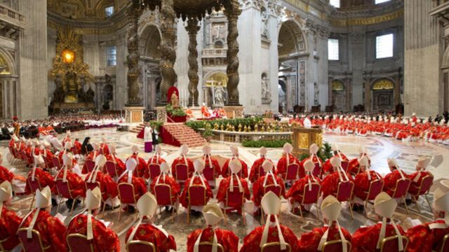 Imagen de un momento del cónclave de la iglesia anglicana