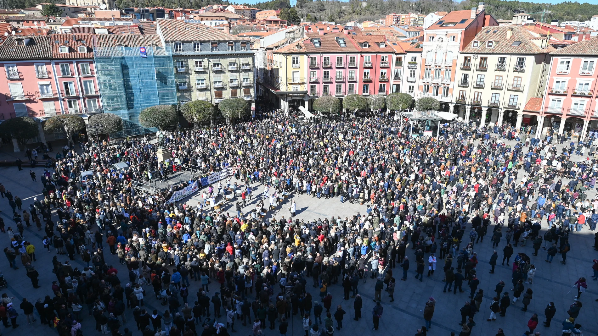 Los burgaleses salen a la calle en defensa de la Atención Primaria