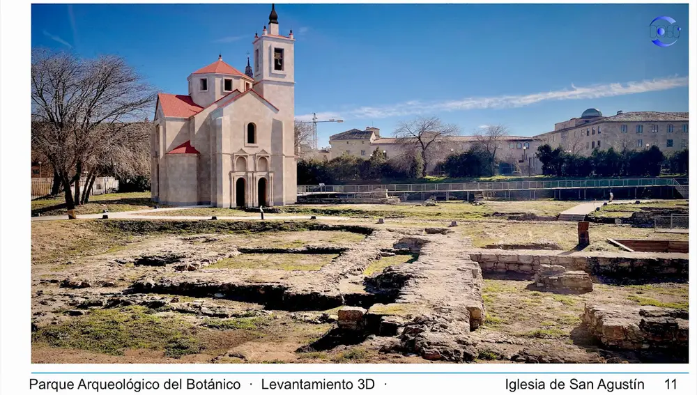 Las obras en la plazuela de San Bartolomé afloran nuevos restos del Convento de San Agustín, que albergó los restos de Fray Luis de León